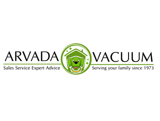 Arvada Vacuum logo design by megalogos