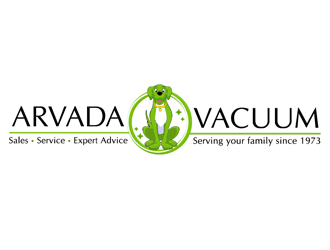 Arvada Vacuum logo design by megalogos