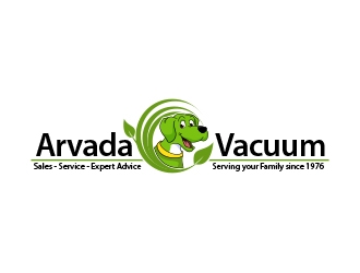 Arvada Vacuum logo design by MarkindDesign