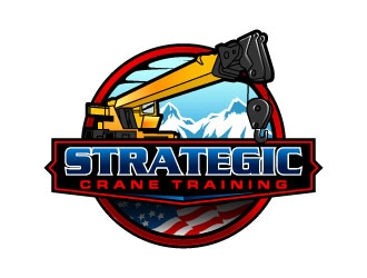 Strategic Crane Training logo design by daywalker