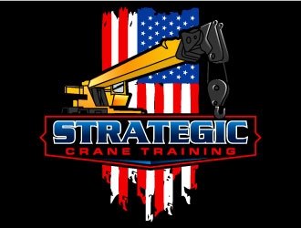 Strategic Crane Training logo design by daywalker