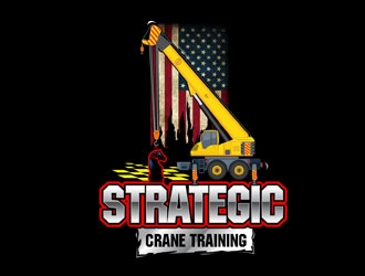 Strategic Crane Training logo design by frontrunner