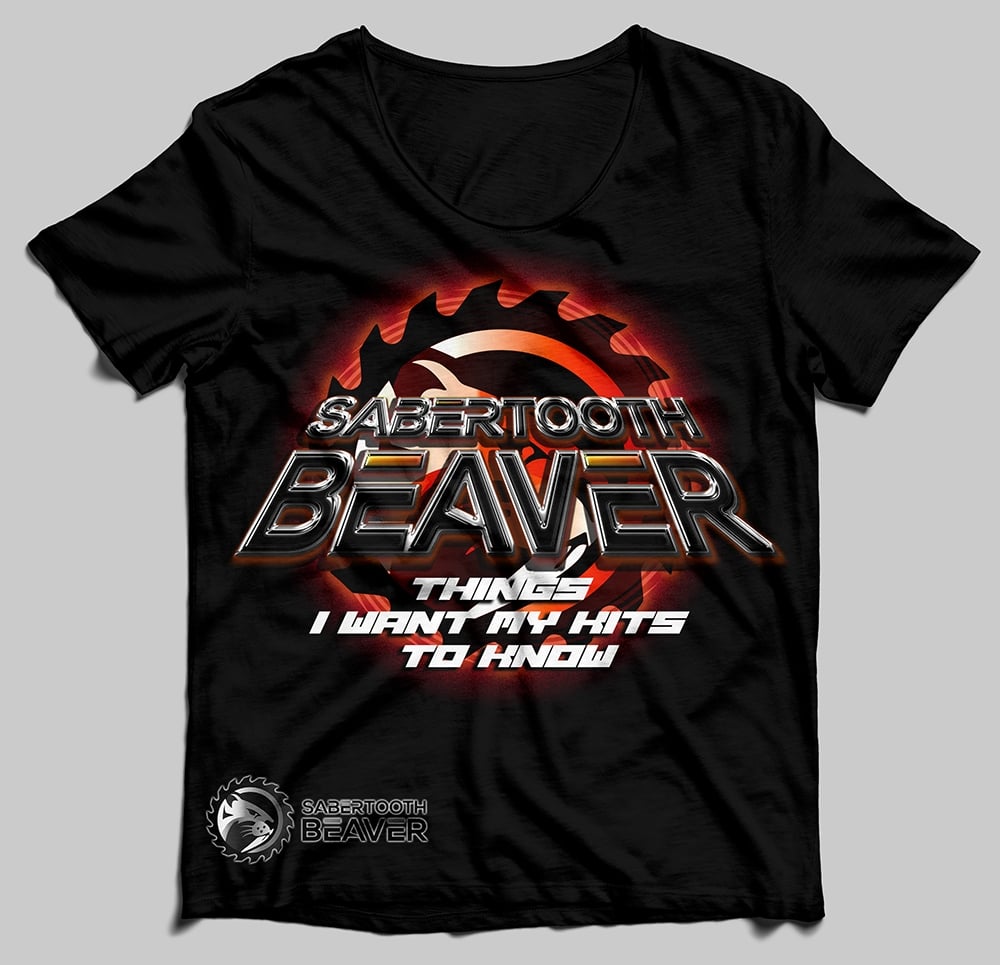 SABERTOOTH BEAVER logo design by MCXL