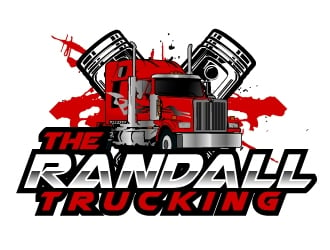 The Randall Trucking logo design by AamirKhan