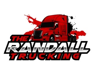 The Randall Trucking logo design by AamirKhan