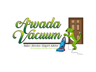 Arvada Vacuum logo design by nona