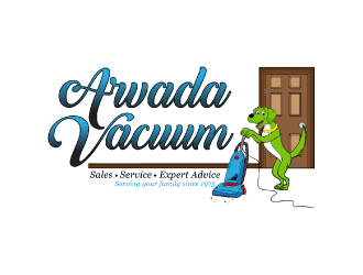 Arvada Vacuum logo design by nona