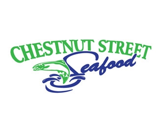 Chestnut Street Seafood logo design by LogoInvent