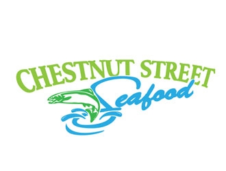 Chestnut Street Seafood logo design by LogoInvent