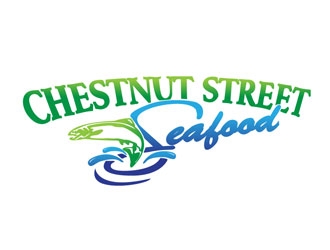 Chestnut Street Seafood logo design by LogoInvent