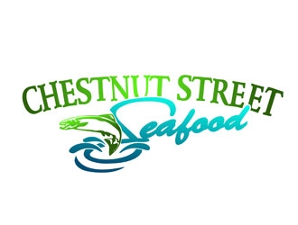 Chestnut Street Seafood logo design by LogoInvent