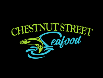 Chestnut Street Seafood logo design by kunejo