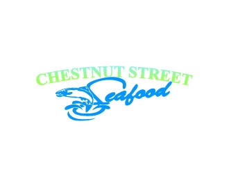 Chestnut Street Seafood logo design by Suvendu