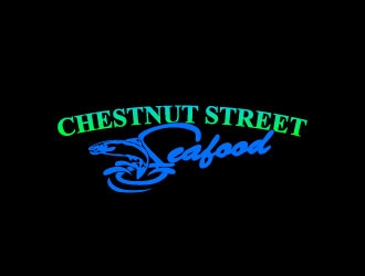 Chestnut Street Seafood logo design by Suvendu