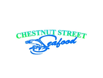 Chestnut Street Seafood logo design by Suvendu