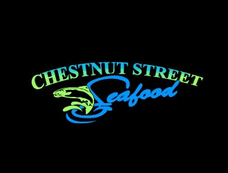 Chestnut Street Seafood logo design by Suvendu