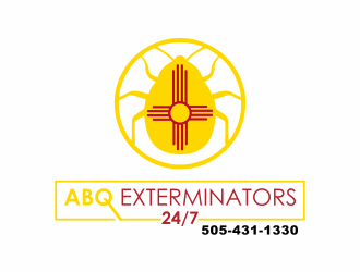 ABQ EXTERMINATORS 24/7 logo design by up2date