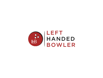 Left Handed Bowler logo design by bricton