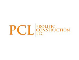 Prolific Construction LLC logo design by p0peye