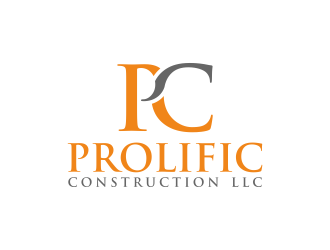 Prolific Construction LLC logo design by p0peye