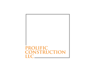 Prolific Construction LLC logo design by p0peye