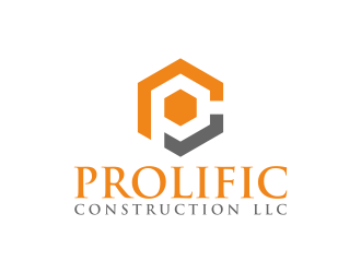 Prolific Construction LLC logo design by p0peye