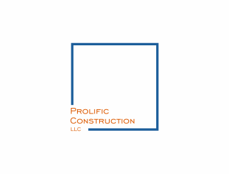 Prolific Construction LLC logo design by menanagan