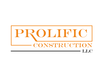 Prolific Construction LLC logo design by Mahrein