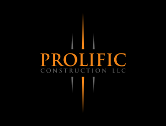 Prolific Construction LLC logo design by p0peye