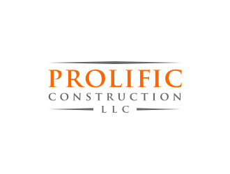 Prolific Construction LLC logo design by salis17