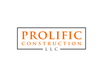 Prolific Construction LLC logo design by salis17