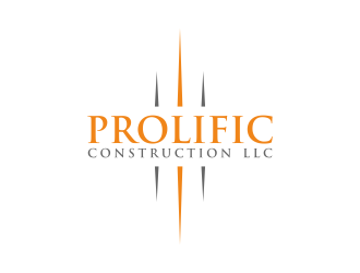 Prolific Construction LLC logo design by p0peye