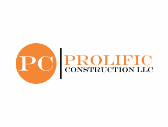 Prolific Construction LLC logo design by hopee