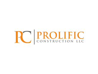 Prolific Construction LLC logo design by p0peye