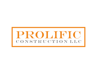 Prolific Construction LLC logo design by scolessi