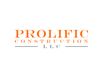 Prolific Construction LLC logo design by salis17