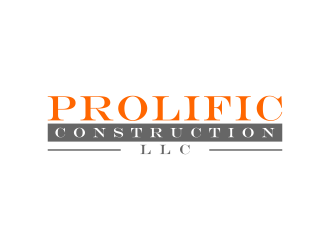 Prolific Construction LLC logo design by salis17