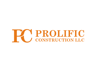 Prolific Construction LLC logo design by amsol