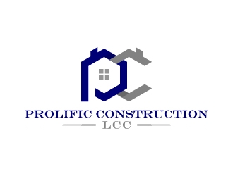 Prolific Construction LLC logo design by mewlana