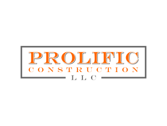 Prolific Construction LLC logo design by salis17