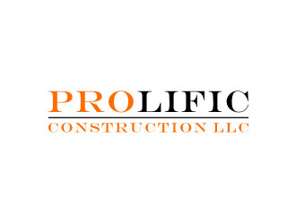 Prolific Construction LLC logo design by johana