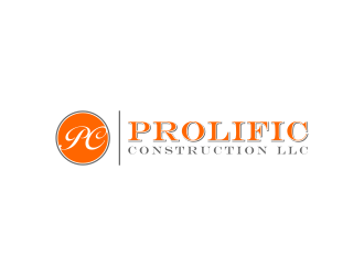 Prolific Construction LLC logo design by salis17