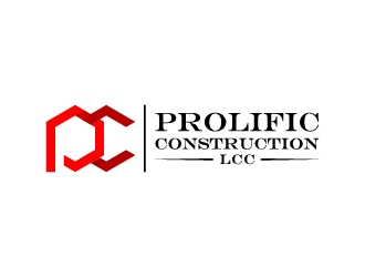 Prolific Construction LLC logo design by mewlana