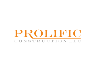 Prolific Construction LLC logo design by Mahrein