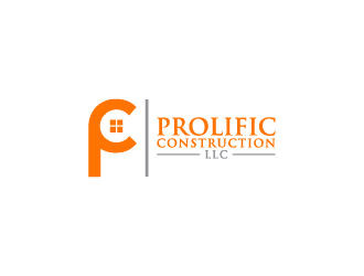 Prolific Construction LLC logo design by jafar