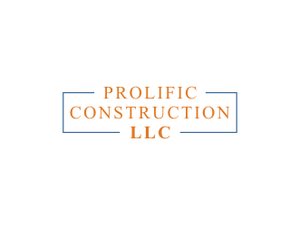 Prolific Construction LLC logo design by RatuCempaka