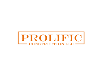 Prolific Construction LLC logo design by blessings