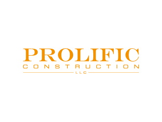 Prolific Construction LLC logo design by WRDY