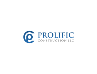 Prolific Construction LLC logo design by noviagraphic