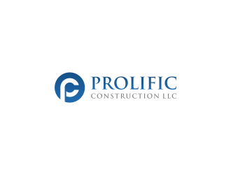 Prolific Construction LLC logo design by noviagraphic